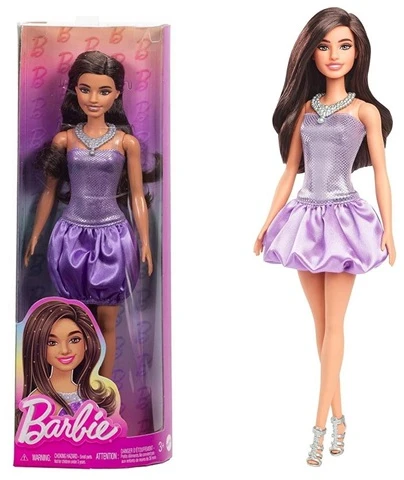 Mattel BARBIE madistė pūsta violetine suknele (HYT92)