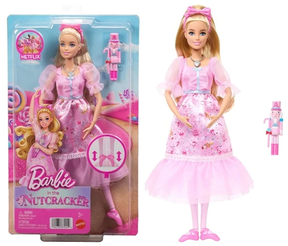Mattel BARBIE NUTCRACKER lėlė Klara - Spragtuko kolekcija (JLW51)