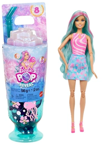 Mattel Barbės lėlė „Pop Reveal“ rinkinys su 8 staigmenomis Povandeninis pasaulis