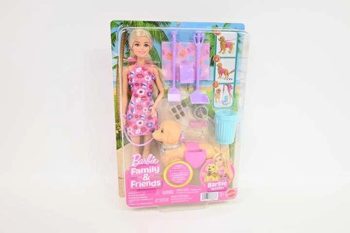 Mattel BARBIE WALK AND POTTY lėlės rinkinys (JJB46)