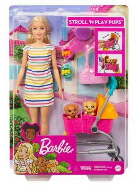 Mattel Barbė šuniukų prižiūrėtoja
