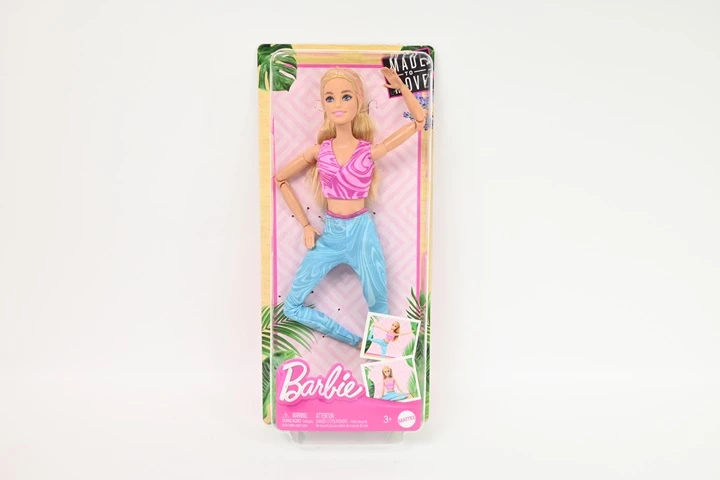 Mattel Made to Move Barbie Doll Skirtas šviesiems plaukams Hair (HRH27) | Mattel