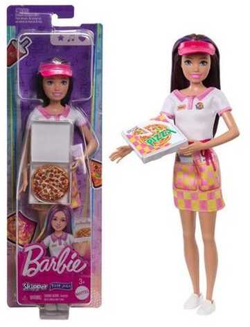Lėlė Barbė Mattel BRB PICZA PRISTATYMAS 1 DARBO SKIPPER HTK36 WB4