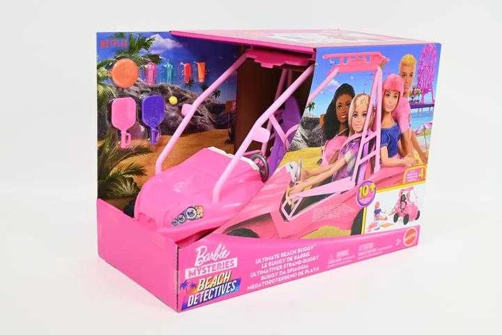 Mattel BARBIE MYSTERIES BEACH BUGGY paplūdimio automobilis (JFV68)