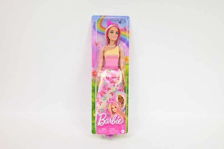 Mattel BARBIE DREAMTOPIA princesė rausva suknele (HRR08)