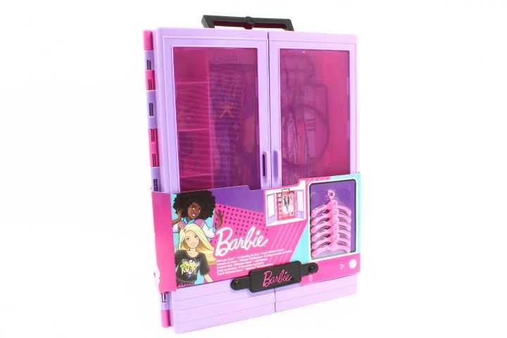 Mattel Barbės rūbų ir aksesuarų spinta