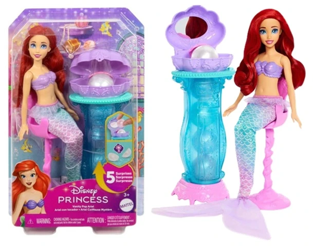 Mattel DISNEY PRINCESS Arielės staigmenų rinkinys (JBF86)