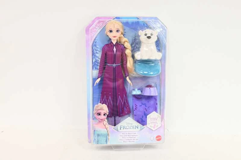 Mattel Disney Ledo šalis - Elsa + meškiukas (JFG16)
