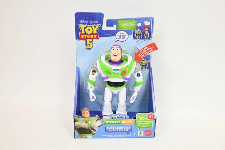 Mattel Disney Toy Story 5 interaktyvi Bazo Šviesmečio figūrėlė, 18 cm