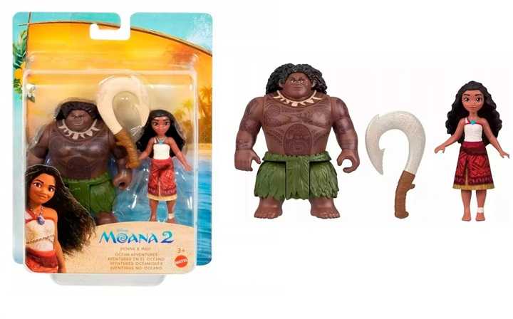 Mattel *****DISNEY Vaiana i Maui zest 2 figurek JDD45 /5