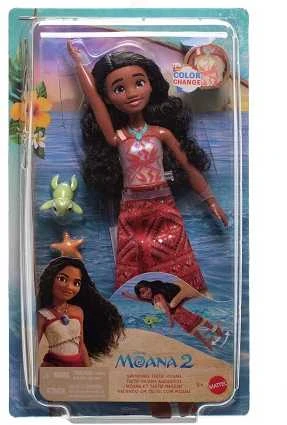 Mattel DISNEY PRINCESS MOANA plaukianti lėlė Vajana (JFF08)