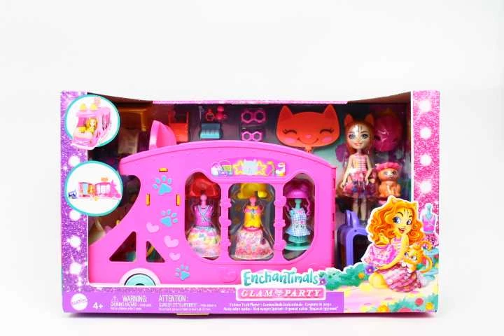 Enchantimals Glam & Party - Mados sunkvežimio žaidimų rinkinys
