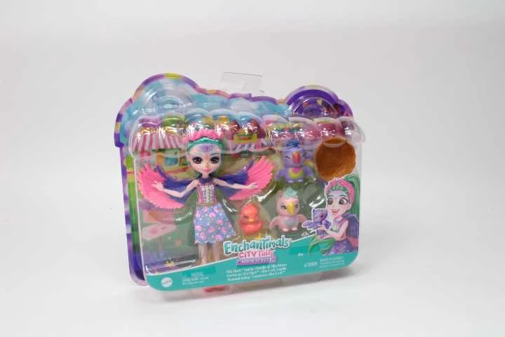 Mattel „Enchantimals“ herojų paukščių kikilių šeima