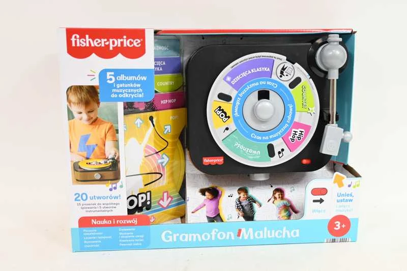 Record Fisher Price patefonų grotuvas JGX04