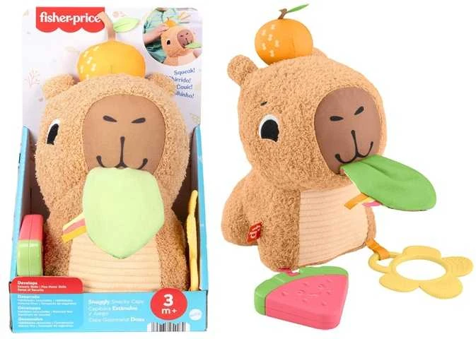Mattel FISHER-PRICE lavinamasis žaislas – Kapibara (HYR54)
