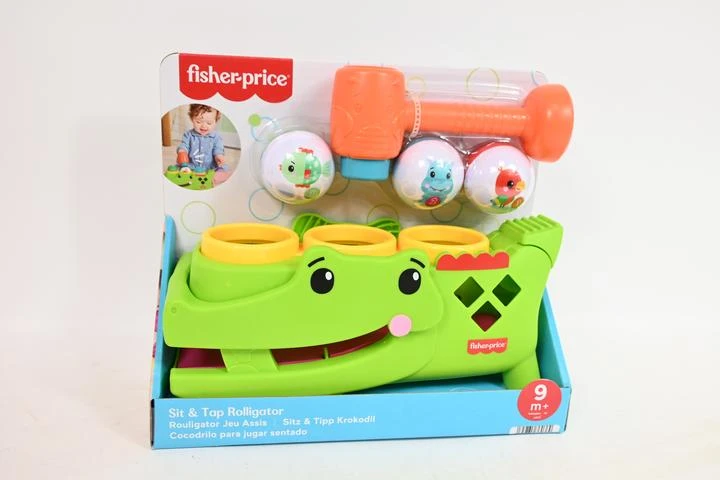 Vaikštynė su krokodilo figūra Fisher-Price