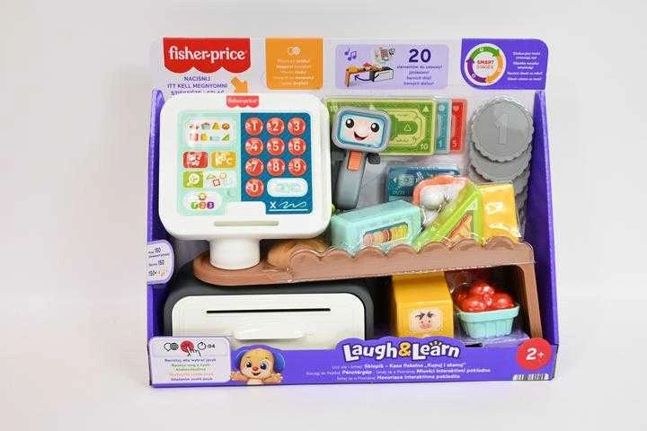 Interaktyvi Fisher Price parduotuvės kasa žaislas