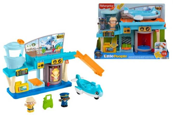 „Fisher-Price“ mažylių žaidimų rinkinys „Kasdieniai nuotykiai“ oro uoste (HTJ26)