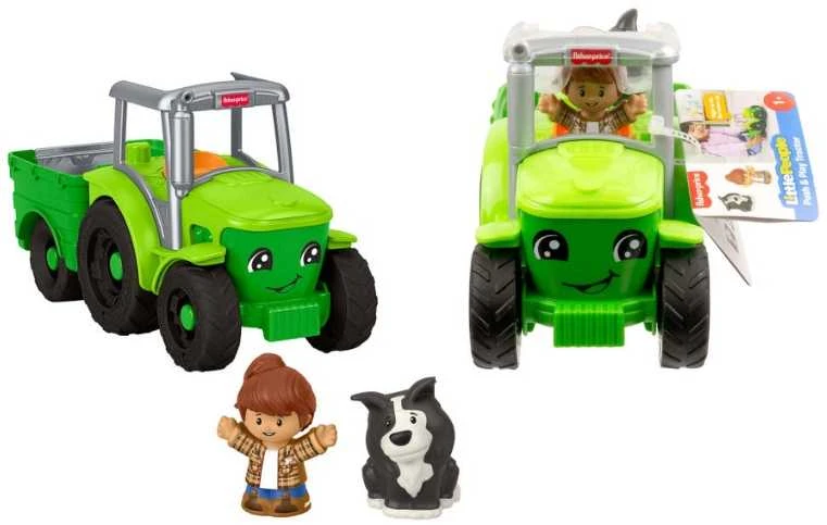 Fisher Price Little People Push and Play traktorius JGX12