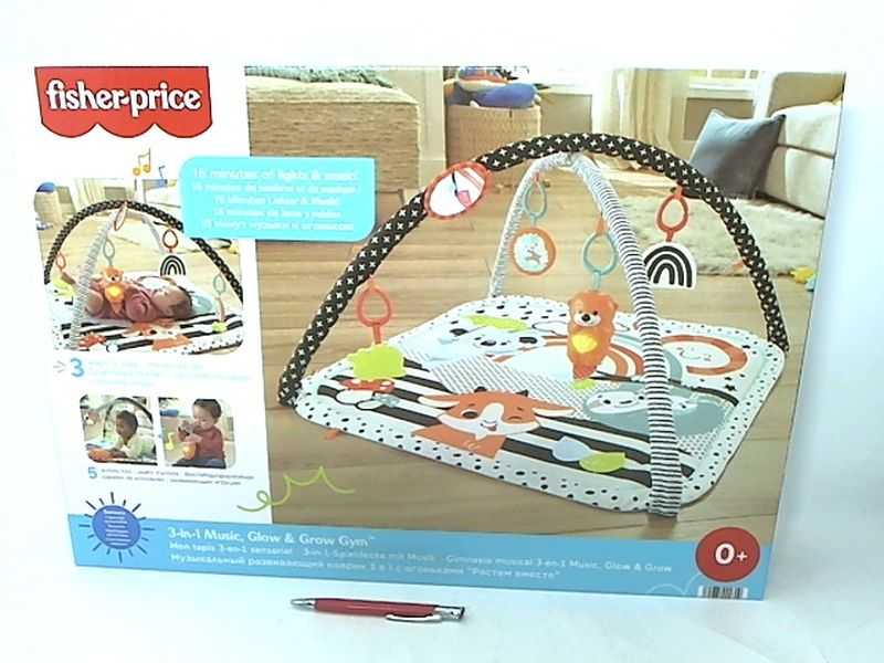 Fisher Price FP veiklos kilimėlis su šviečiančiu ir grojančiu gyvūnėliu