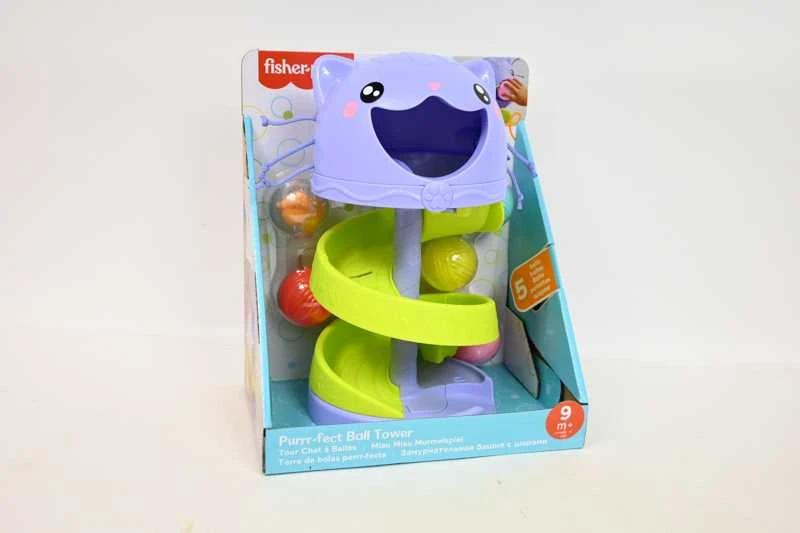 Mattel Fisher-Price Kitty Ball Tower – kačių bokštas ir kamuoliai