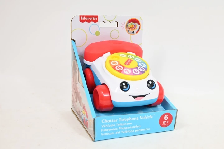Fisher-Price - klasikinė „Chatting“ telefono transporto priemonė (JKD56)