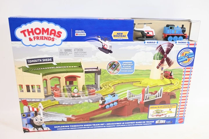 Mattel Žaislinė traukinių stotis Tomek ir draugai