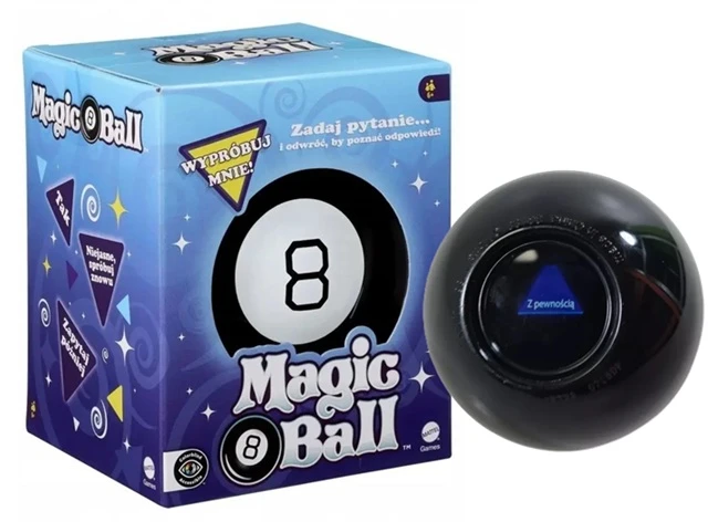 Mattel Magic 8 Ball lenkiška versija (JRT29)