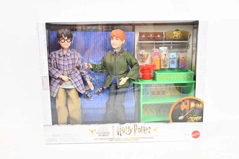 Harry Potter „Mattel“ didelis Hario Poterio lėlės rinkinys Ronas ant Hogvartso traukinio ZA5082