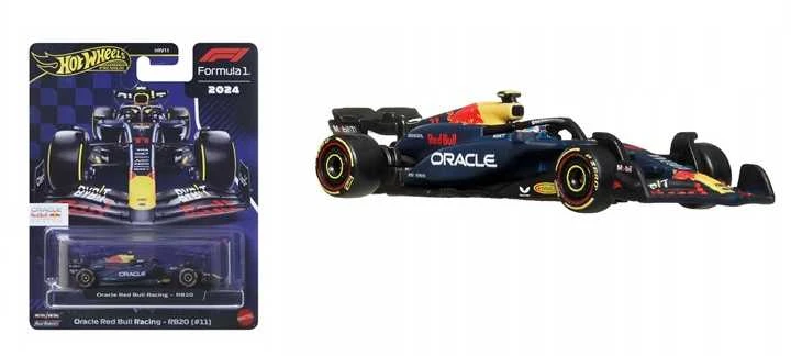 Mattel HOT WHEELS PREMIUM F1 Raudona Bull Sergio Perez bolidas 11 (JBM19)