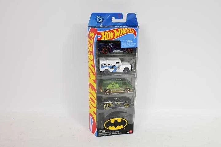 Mattel „Hot Wheels DC Comics“ figūrėlė, 5 vnt., Betmenas, 7 cm