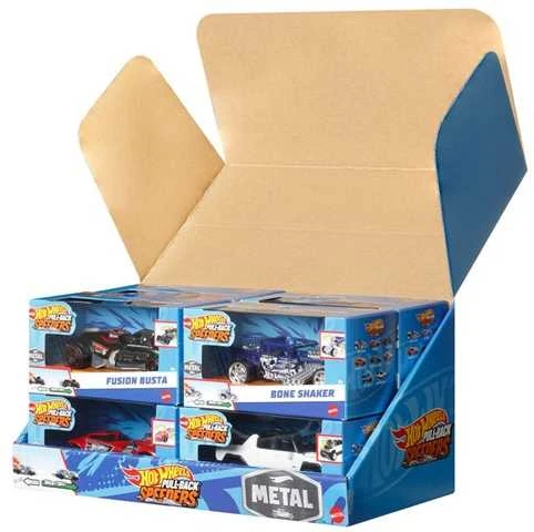 Mattel HOT WHEELS automodeliukas – Pull-Back Speeders (HPR70)