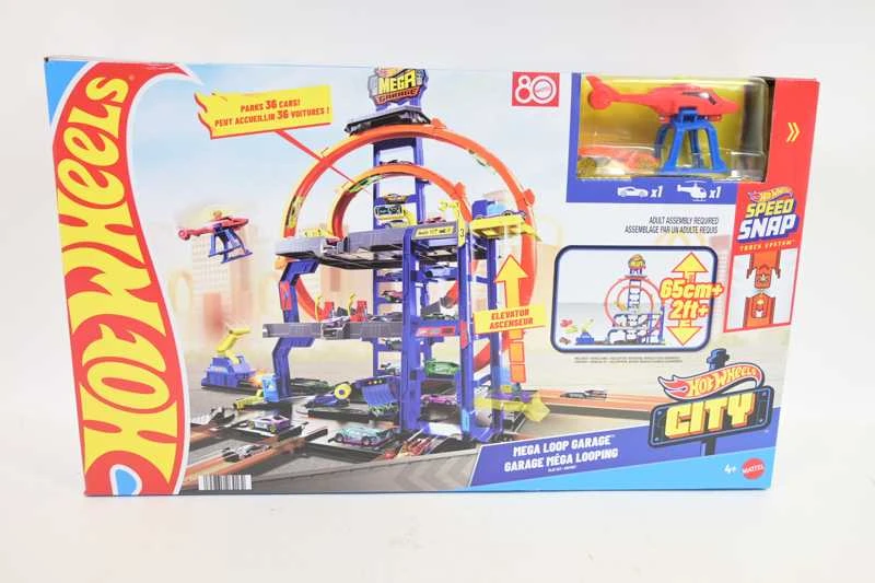 Mattel HOT WHEELS Rinkinys – Mega garažas su kilpomis (JBM74)
