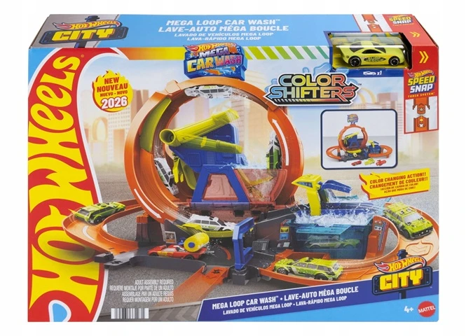 Mattel HOT WHEELS CITY mega plovykla (JHL97)
