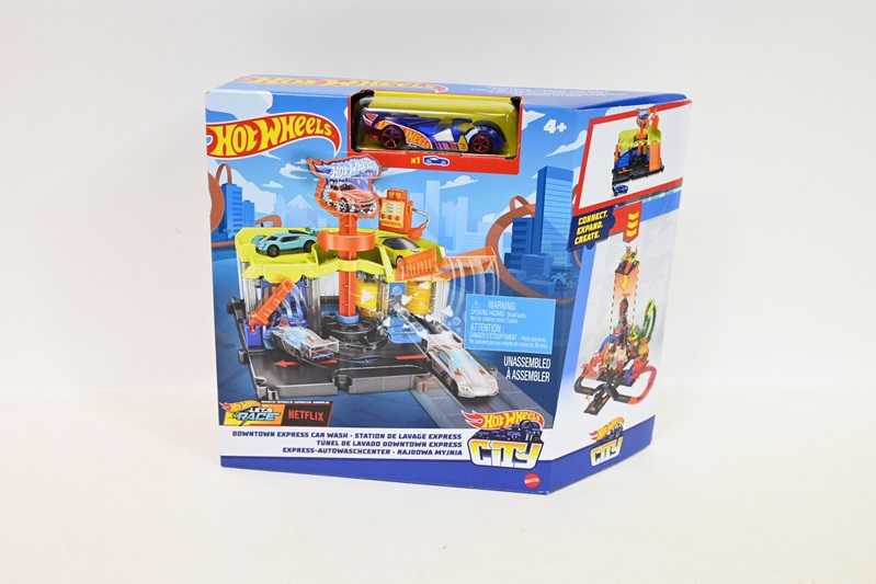 Hot Wheels mietas žaidimo rinkinys „Plovykla" 2022