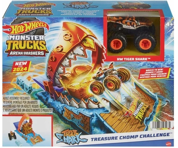 Mattel *****HW Monster Trucks Wyzwanie rekina HTP17 /3