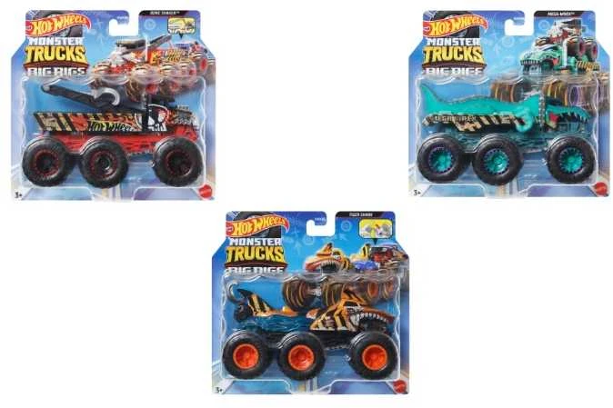 Mattel HOT WHEELS MONSTER TRUCKS 1:64 mastelio džipai (HWN86)