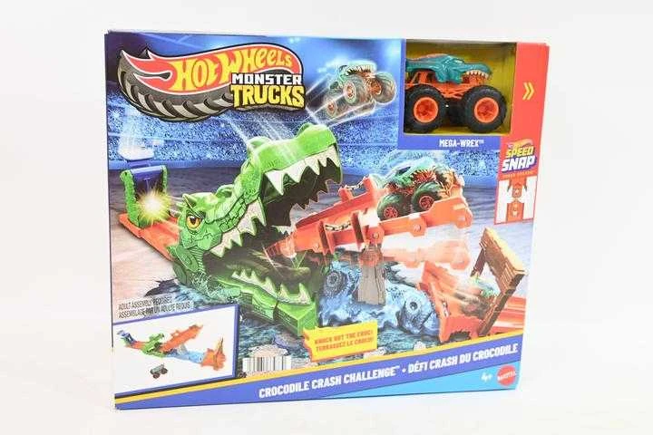 Mattel HOT WHEELS MONSTER TRUCKS rinkinys – Krokodilo iššūkis (JJN45)