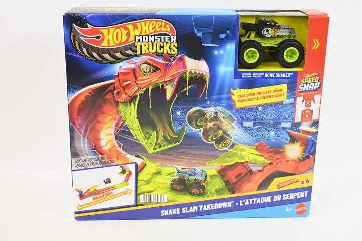 Mattel HOT WHEELS MONSTER TRUCKS rinkinys – Gyvatės išsiveržimas