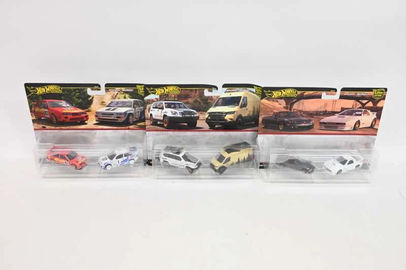 Mattel HOT WHEELS PREMIUM dviejų automodeliukų rinkinys – Car Culture (HBL96)