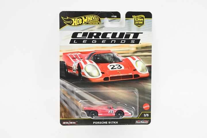 Mattel „Hot Wheels Premium Circuit Legends“ automobilis „Porsche 917KH“ 7 cm