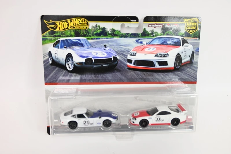 Mattel Figūrėlės Hot Wheels Toyota rinkinys 2 vnt