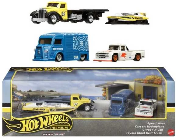 Mattel Žaislinis automobilis Hot Wheels Premium Real Riders rinkinys HRT51