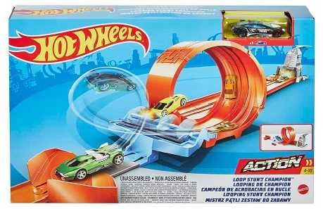 Mattel HW rinkinys „Šonaslydžio lenktynės“