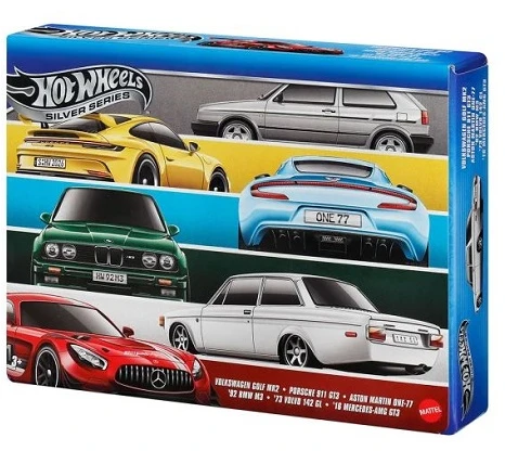 Mattel HOT WHEELS šešių europietiškų automodeliukų rinkinys (JLB25)