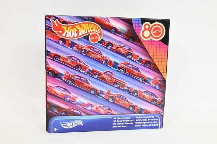HOT WHEELS aštuonių automodeliukų rinkinys Mattel 80 (JGK09)