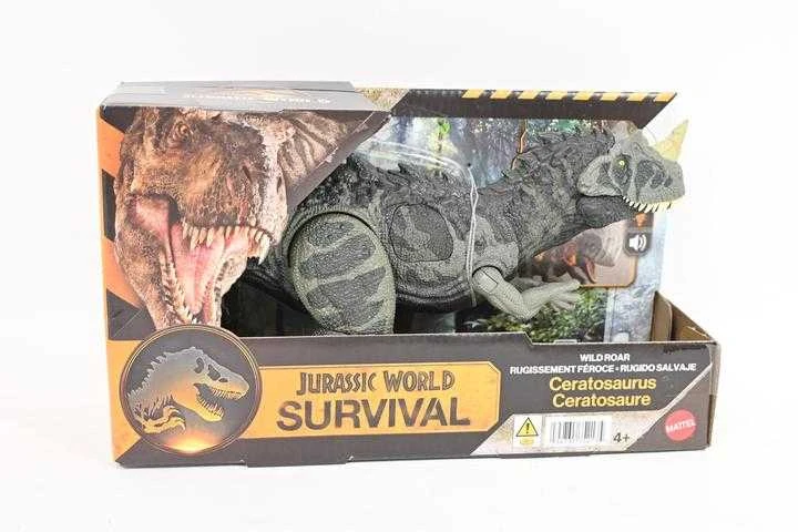 Mattel JURASSIC WORLD Riaumojantis Ceratosaurus JKL77 /4