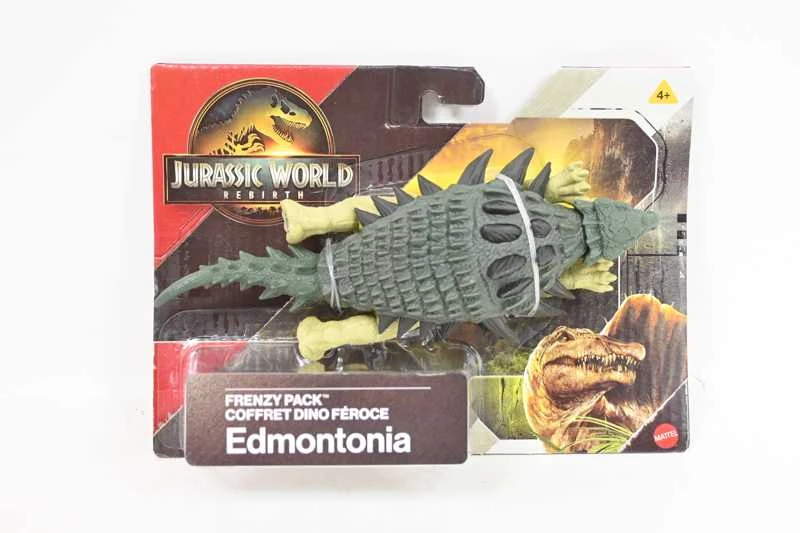 Mattel Edmontonijos dinozauro figūrėlė „Juros periodo pasaulio atgimimas“ Frenzy pakuotė