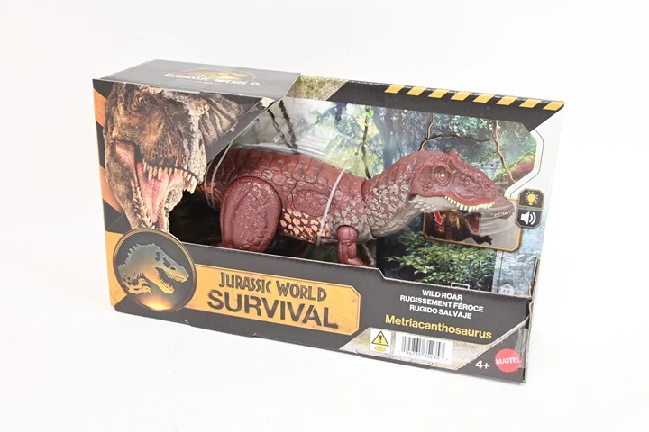 Mattel Figūrėlė Interaktyvus dinozaurų ir Jurassic World išgyvenimo garso ir šviesos rinkinys Metriacanthosaurus