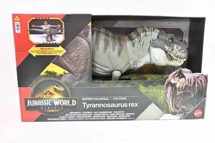 Mattel JURASSIC WORLD milžiniška figūrėlė – Super Colossal T. rex (JGB52)